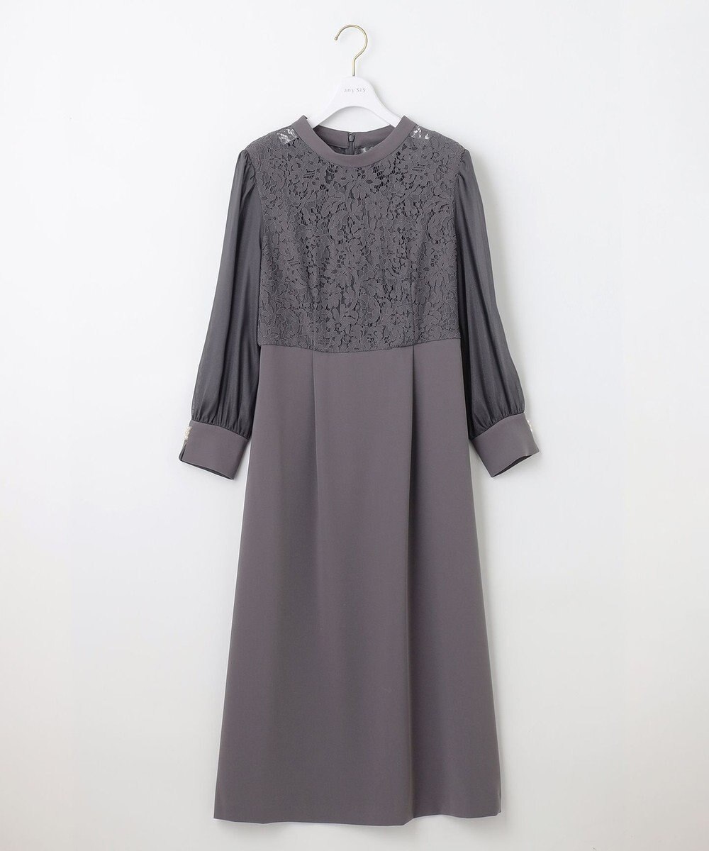 ANY SIS 【洗える】Nobleコンビ ドレス 
