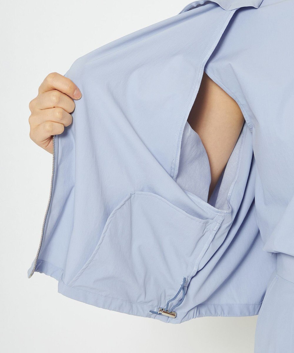 uncrave 【撥水・接触冷感・UVカット・洗濯機洗い可】マルチファンクションナイロン ２WAYブルゾン（uncrave STANDARD） 