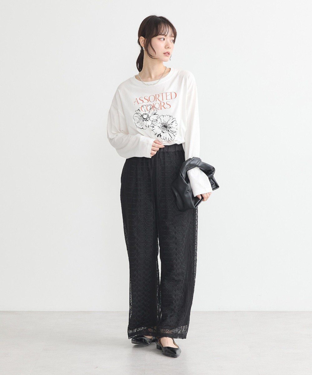 earth music&ecology レースパンツ 