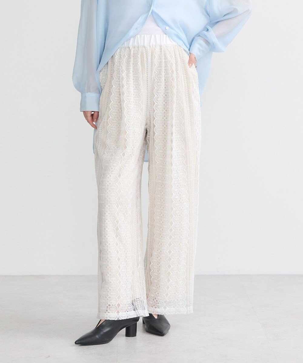 earth music&ecology レースパンツ 