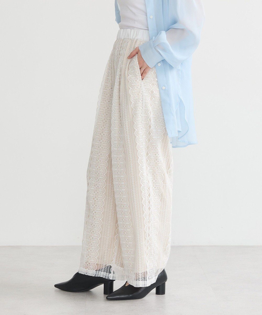 earth music&ecology レースパンツ 