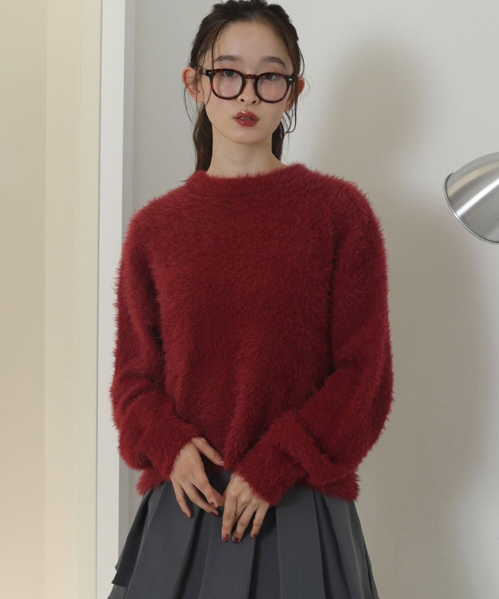 WEGO シャギーニットプルオーバー 