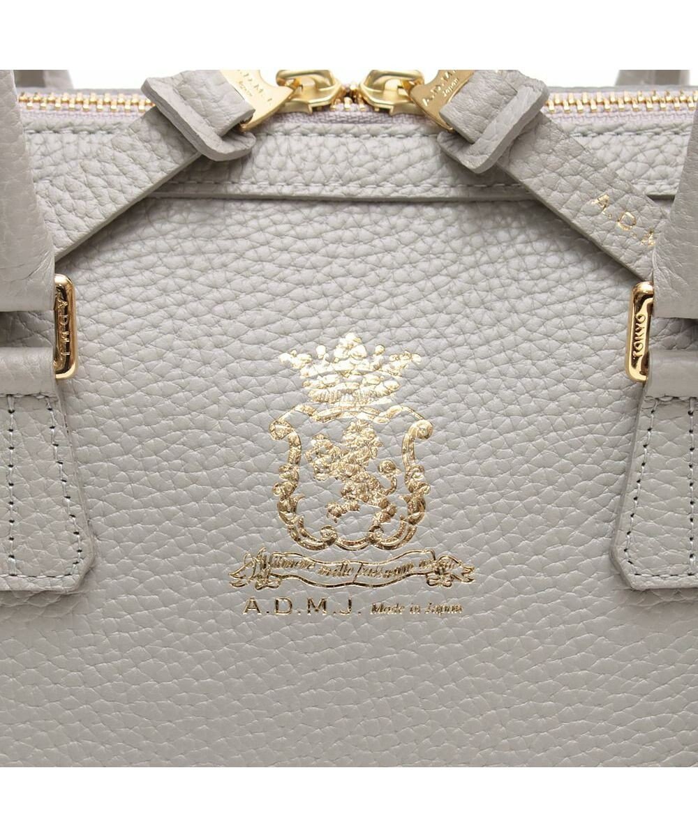 A.D.M.J. 【牛革】　ファスナーボストン 