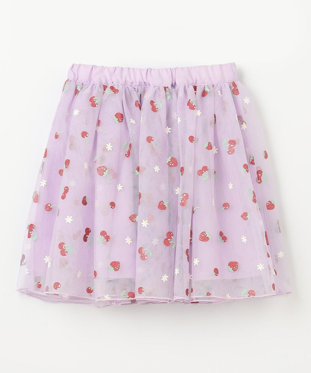ANY KIDS 【チェリーベリーシリーズ】フルーツ チュール スカート 