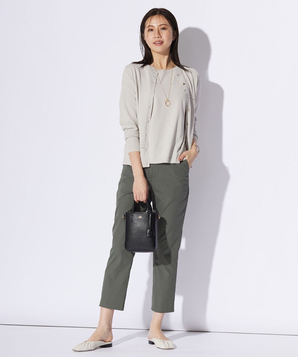 J.PRESS LADIES ツイストサークル ワントップ ネックレス 