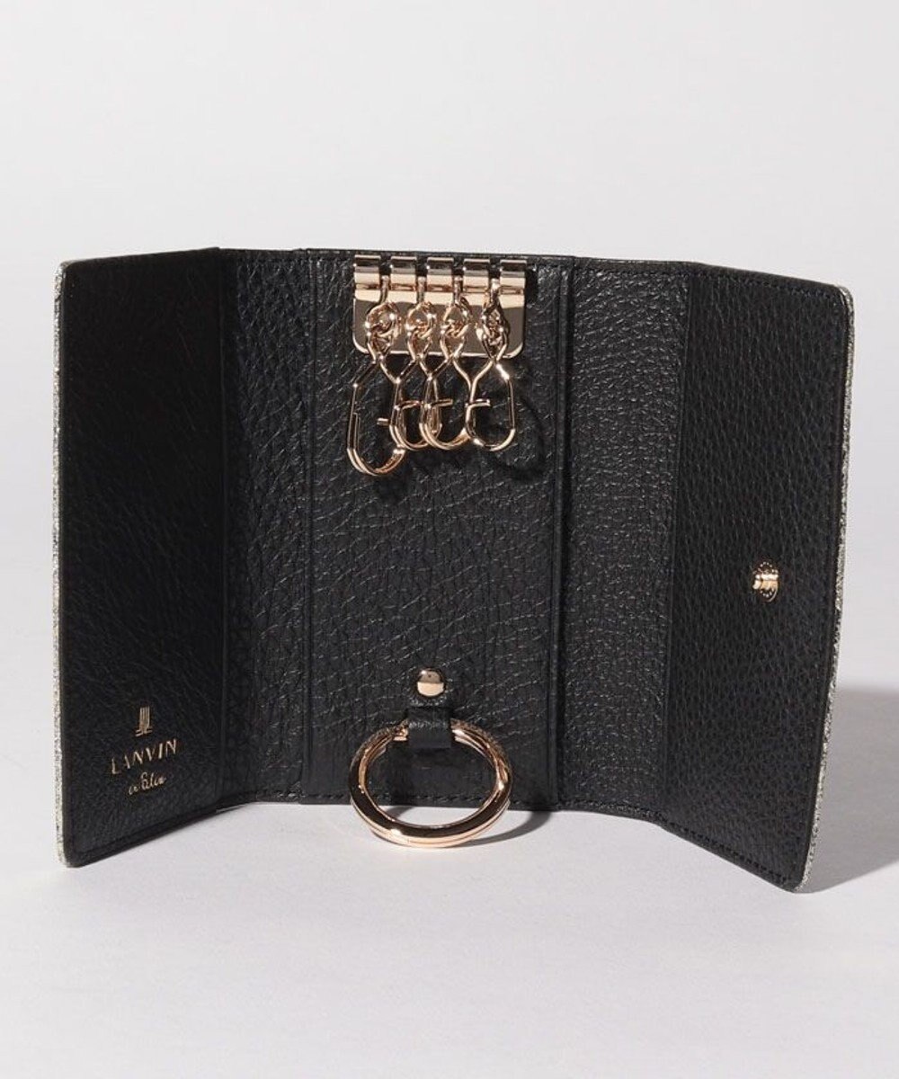 LANVIN en Bleu メラニー キーリング付きキーケース 