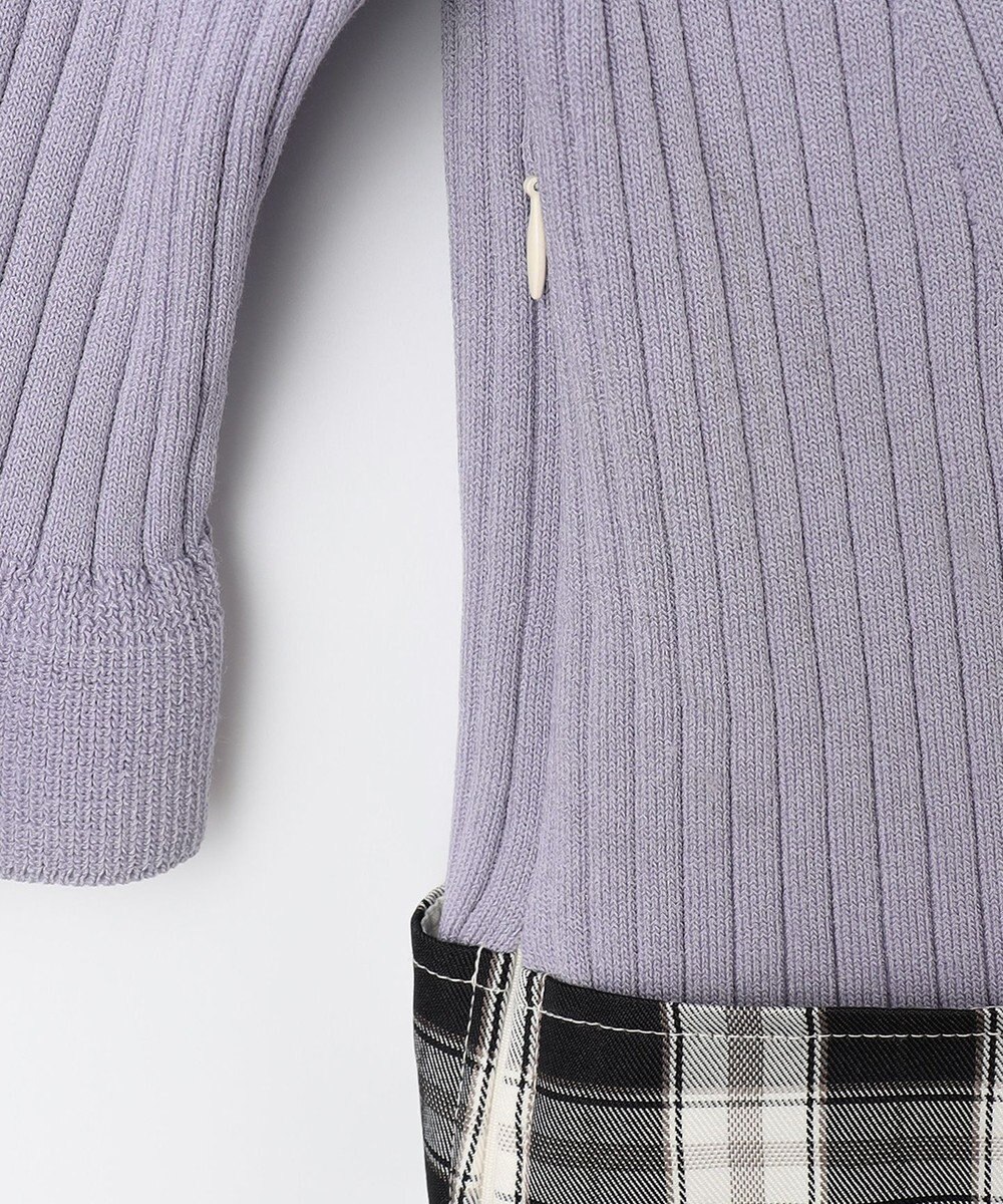 Feroux 【洗える】ニットコンビ ワンピース 