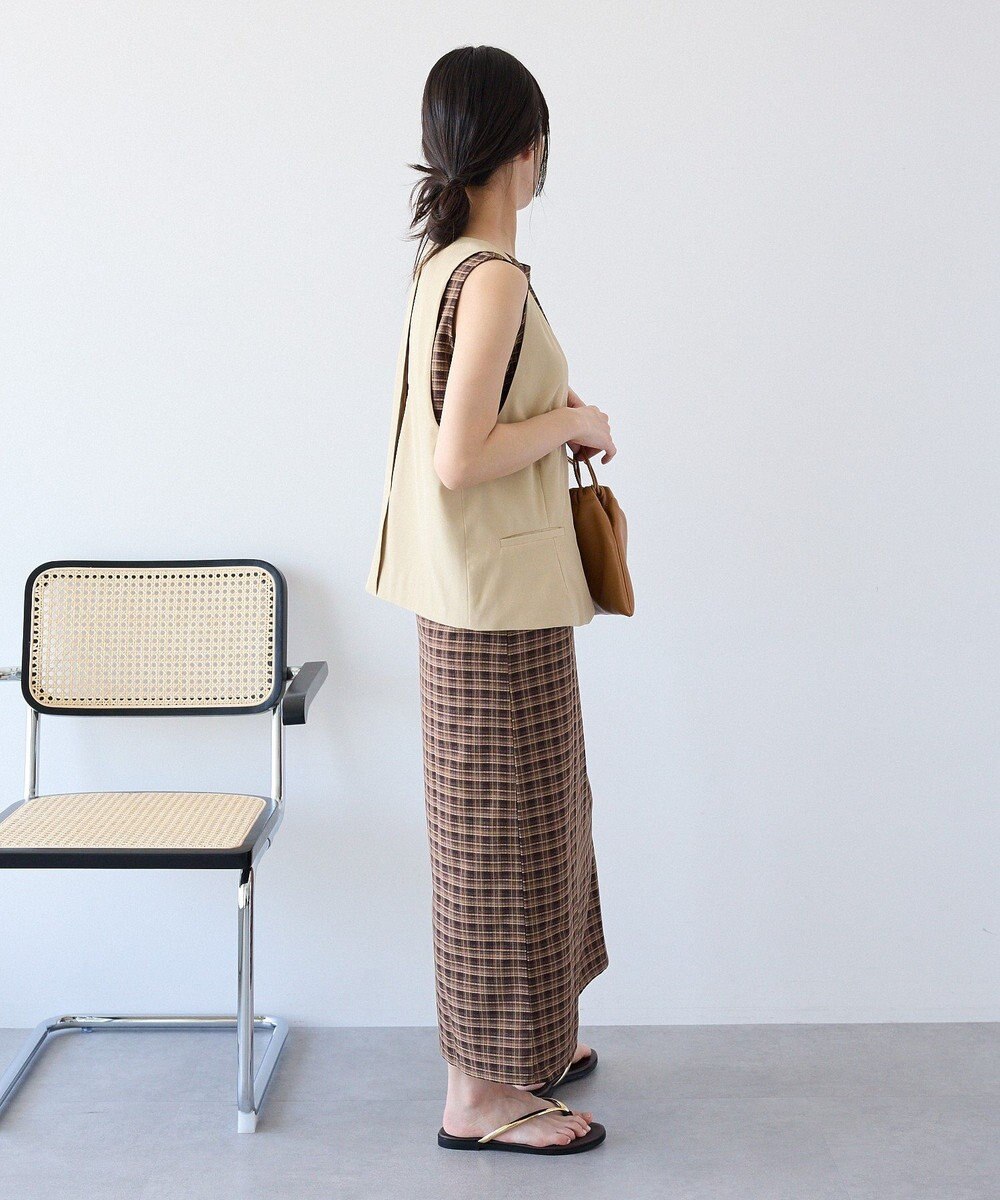 CRAFT STANDARD BOUTIQUE バックスリットショートベスト 