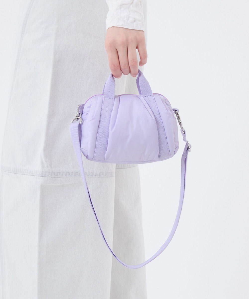 LeSportsac SHEEN MINI DUFFEL/シュガーライラック 