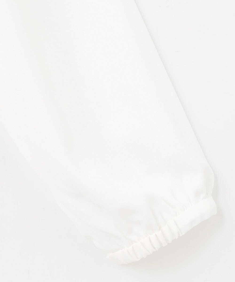 ANY 【2WAY/洗濯機可能】華やぎボウタイブラウス 