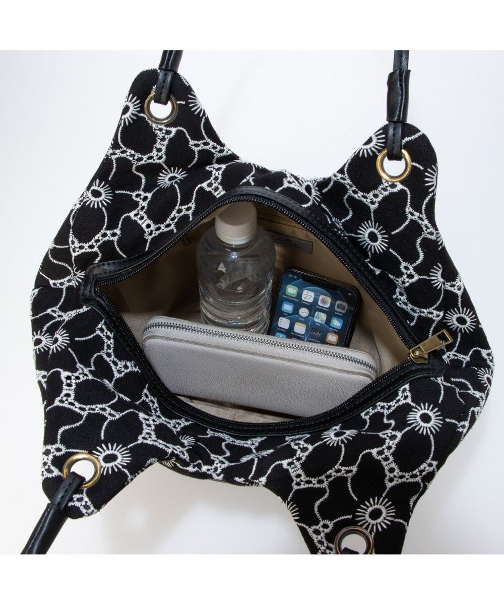 UNBILLION カシュカシュ cachecache / バケツ刺繍トートバッグ 