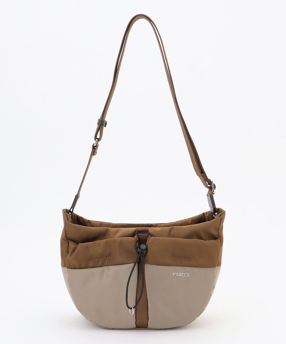 Y'SACCS ドローストリング コンビカラーショルダー mini 