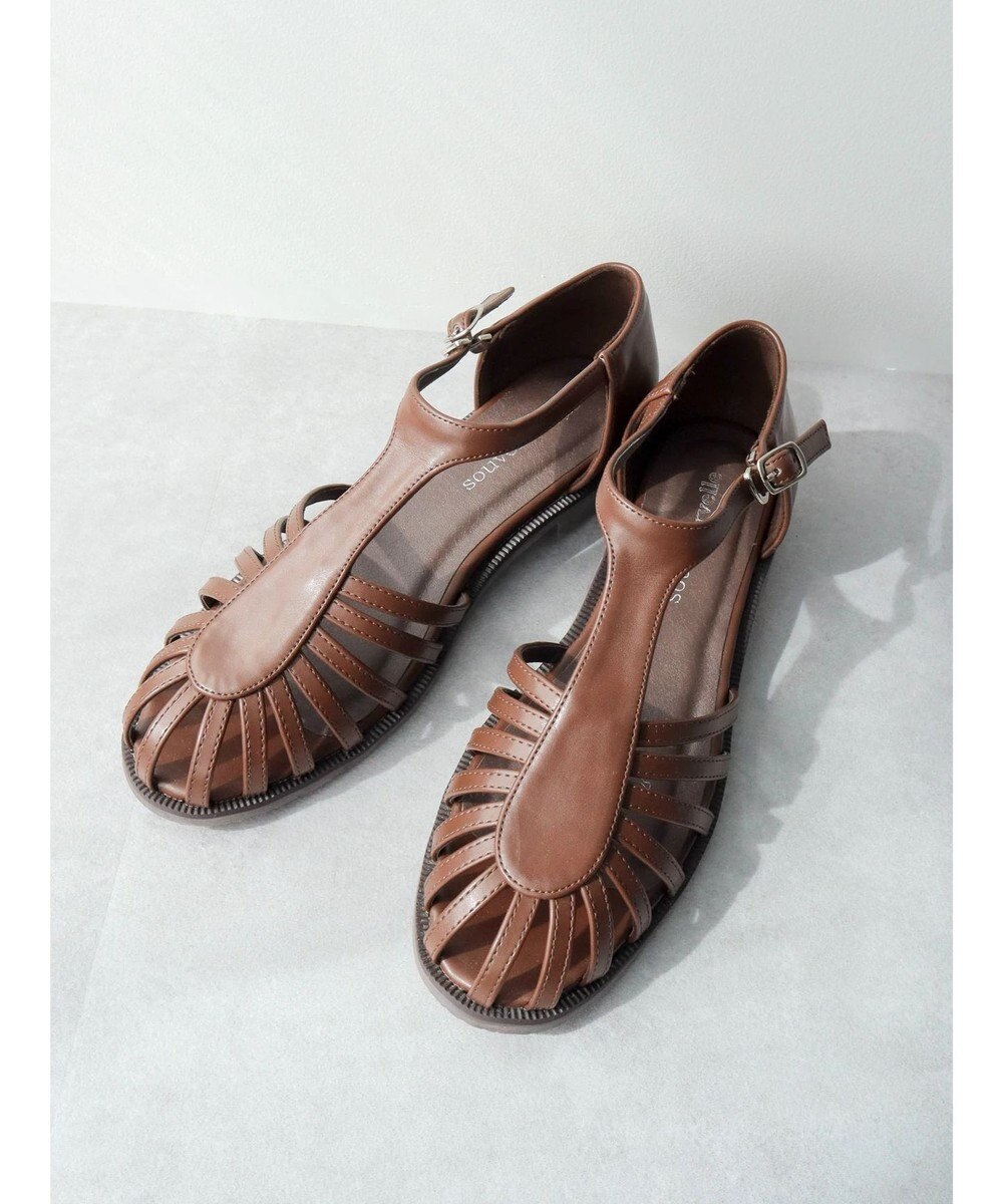 Green Parks ・ｓｏｕｖｅｎｉｒｖｅｌｌｅ　グルカストラップサンダル 