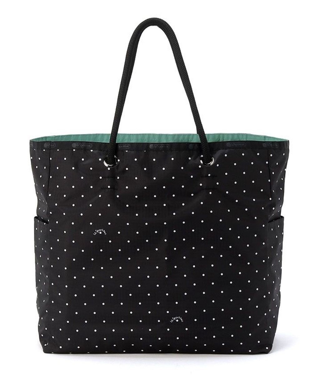 LeSportsac LARGE 2 WAY TOTE/プティドット/セージグリーン 
