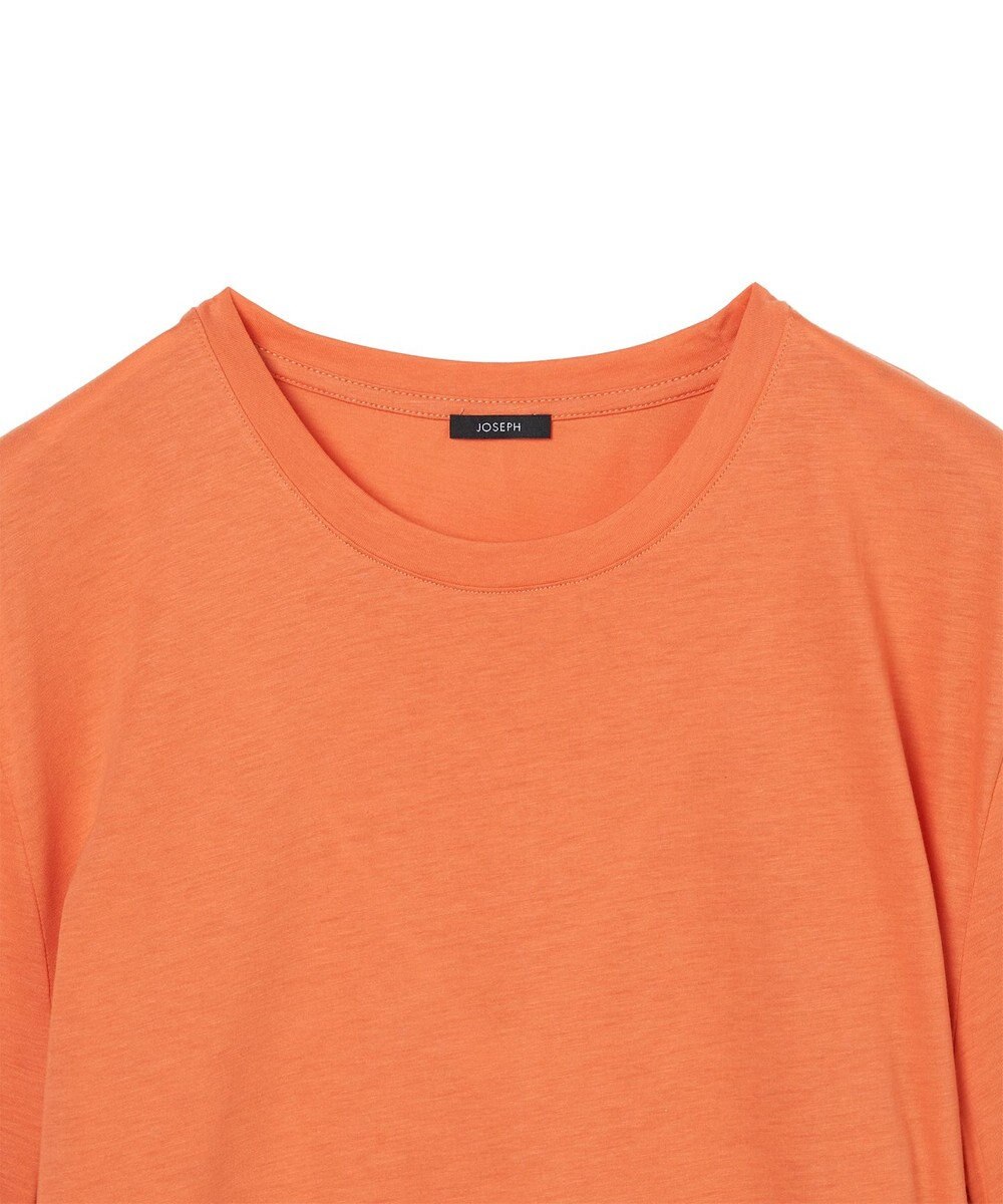 JOSEPH 【洗える】コットンシルク　ジャージーティーシャツ 