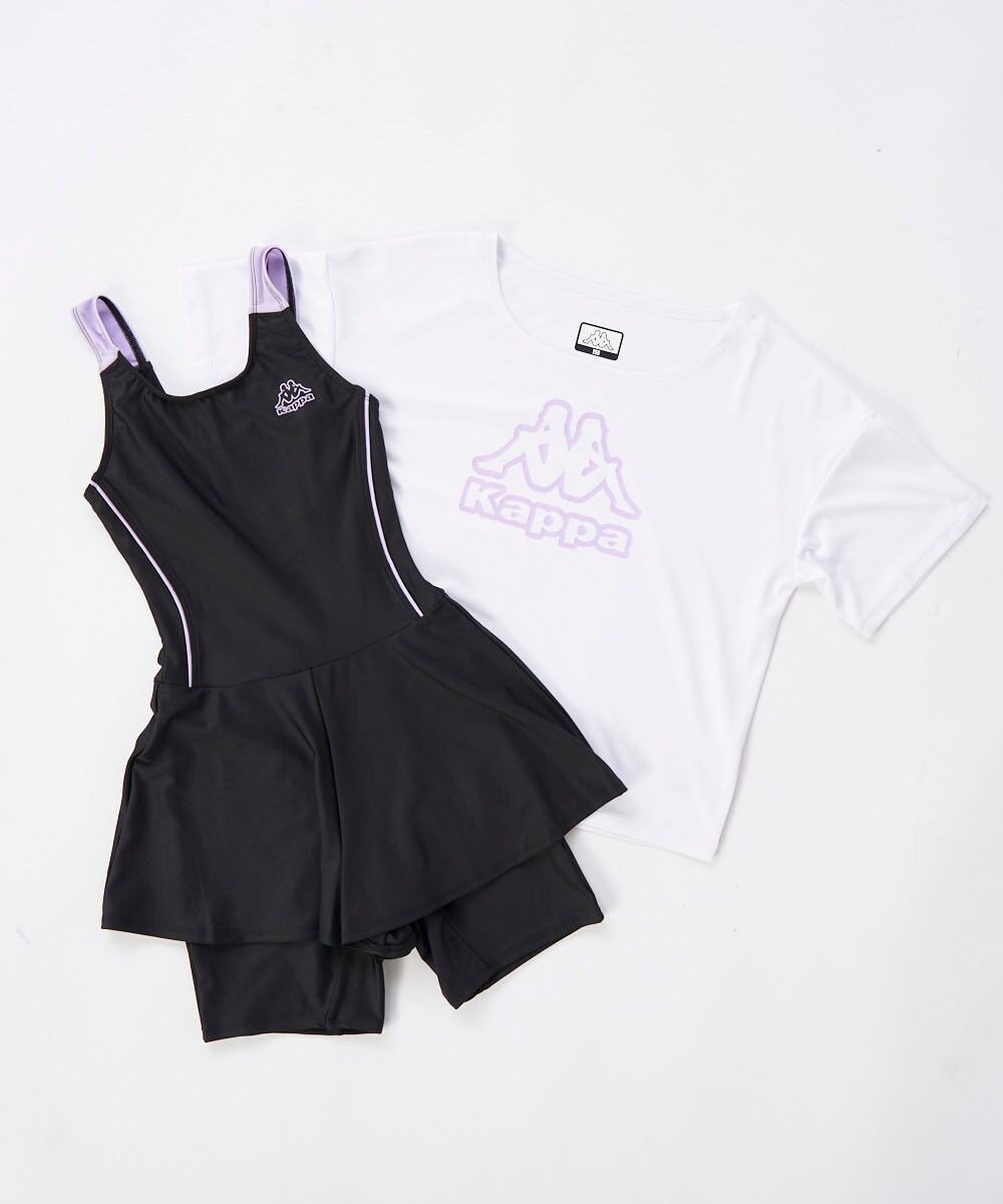OP／FILA 【Kappa】スクール水着+Tシャツ付き　２点セット水着 