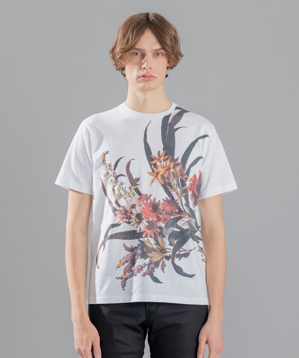 JOSEPH HOMME ピクセルフラワープリント　Ｔシャツ 