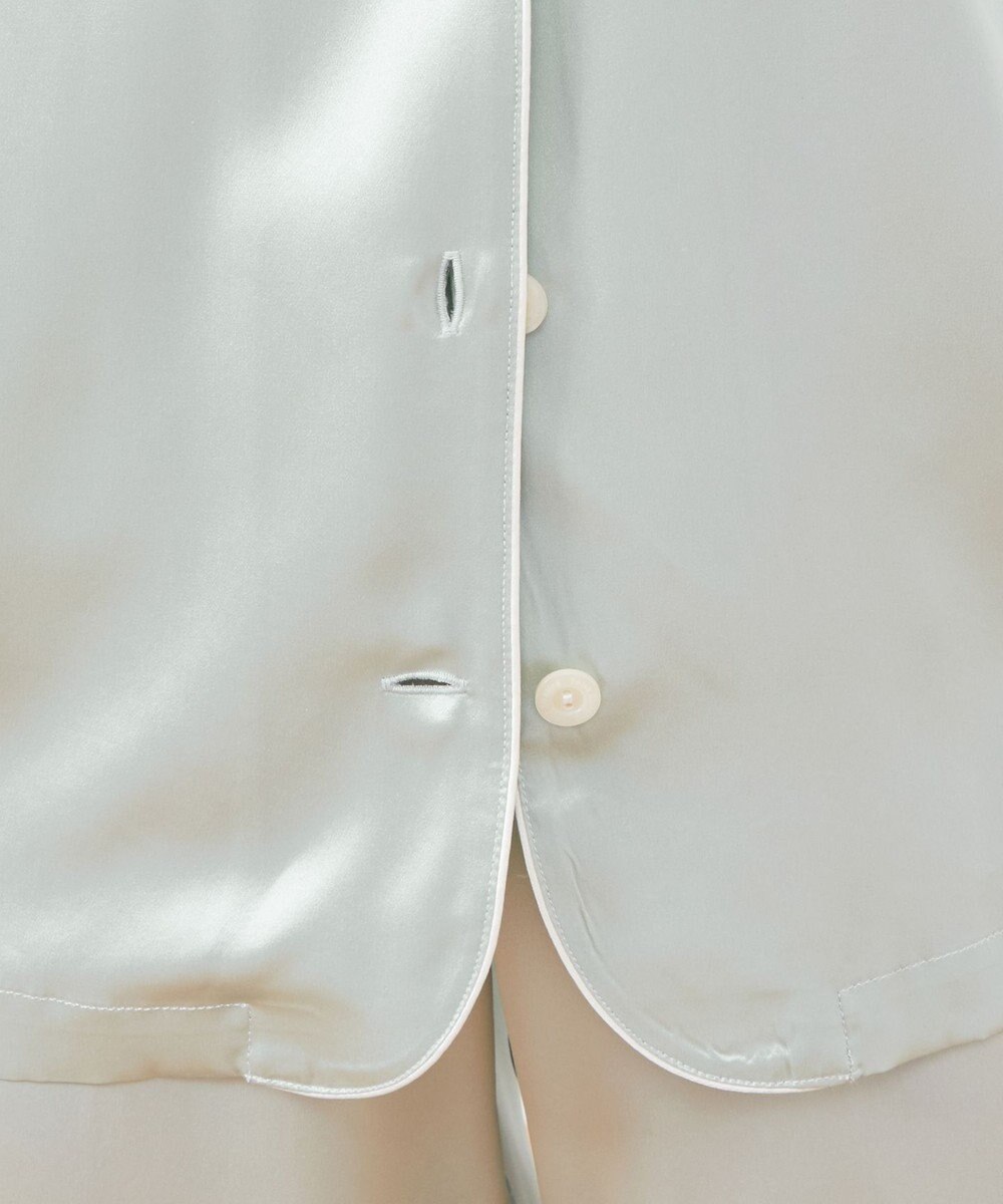 ワコール／睡眠科学 【パジャマ】　長袖・長ズボン　シルクサテン　吸放湿性　睡眠科学／ワコール　YDX582 