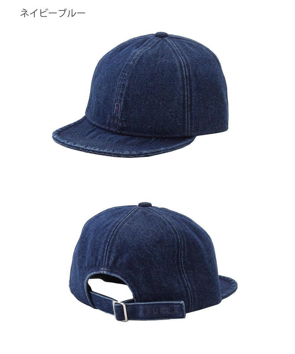 MOONBAT FURLA(フルラ)デニムキャップ  UVカット 帽子 