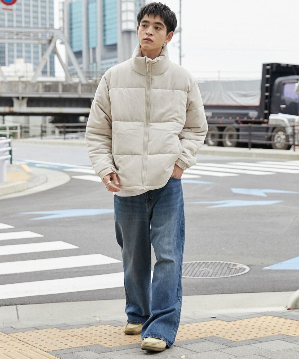 WEGO コーデュロイパデッドブルゾン 