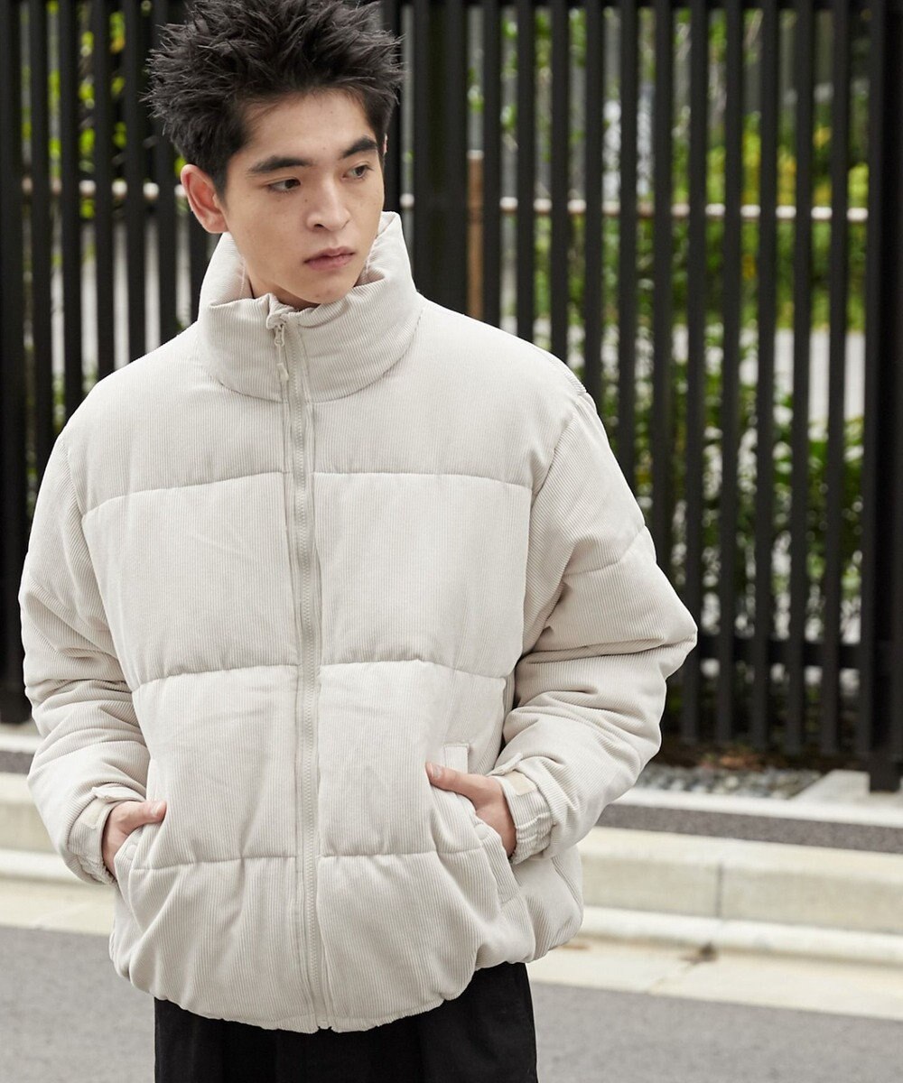 WEGO コーデュロイパデッドブルゾン 