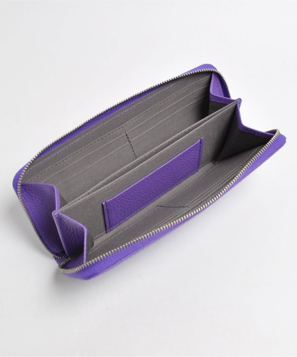 blancle シュリンクレザーラウンドジップ ロングウォレット 