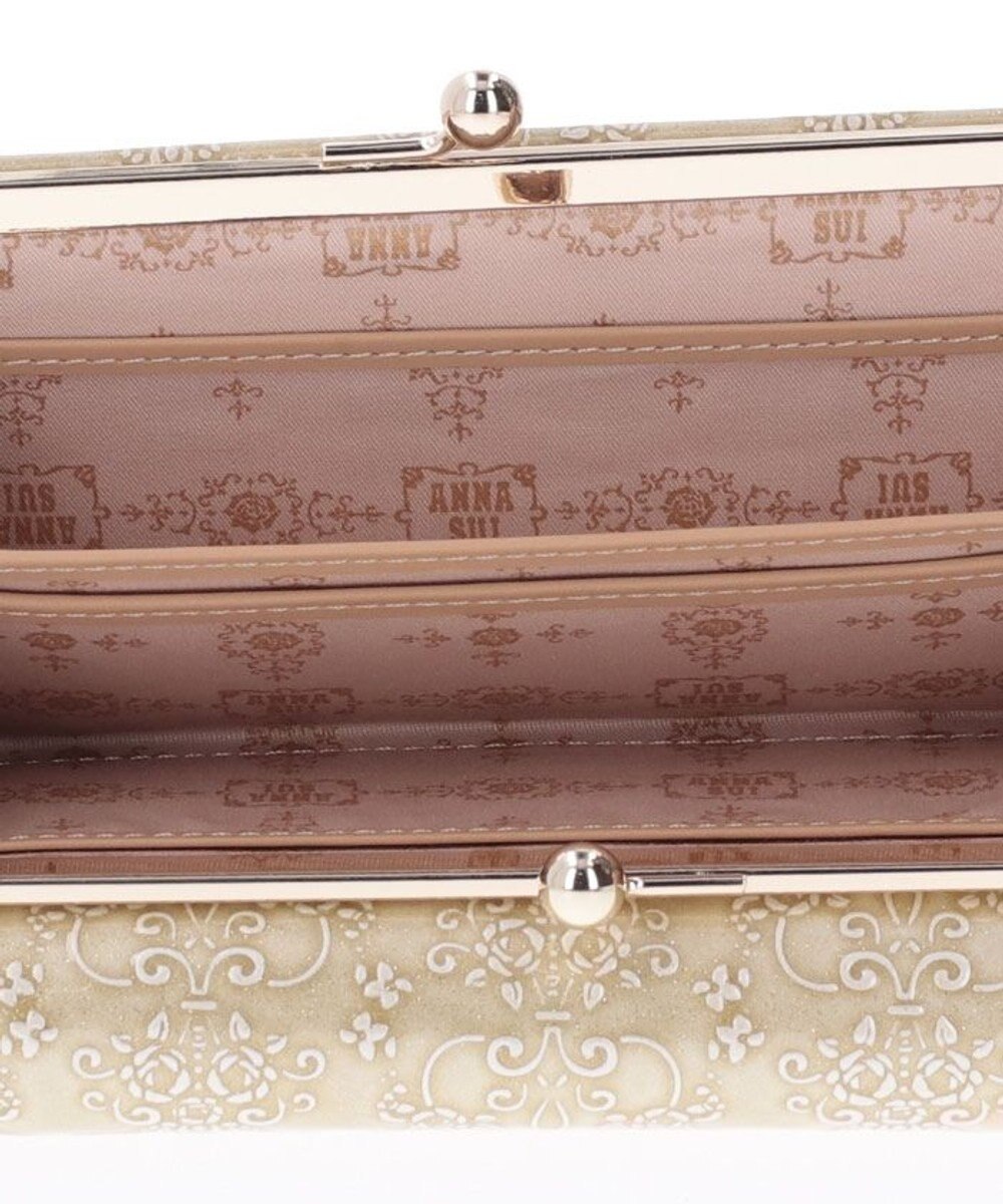 ANNA SUI ルーミー 口金フラップ長財布 