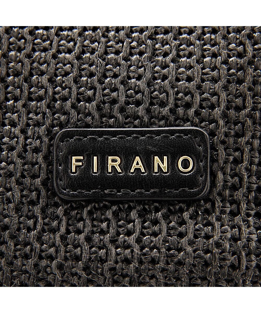 MioFIRANO ガーターステッチバンブーハンドルバッグ 2WAY　FIRANO フィラノ 
