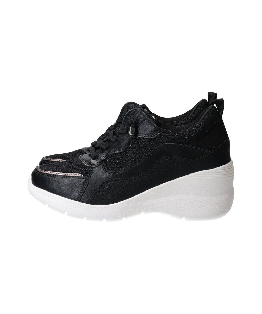 Bridget Birkin 【Round About】サイドジップヒールアップスニーカー 