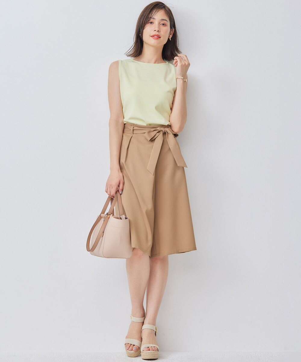 組曲 【WEB限定】オシャクロスキュロットパンツ 