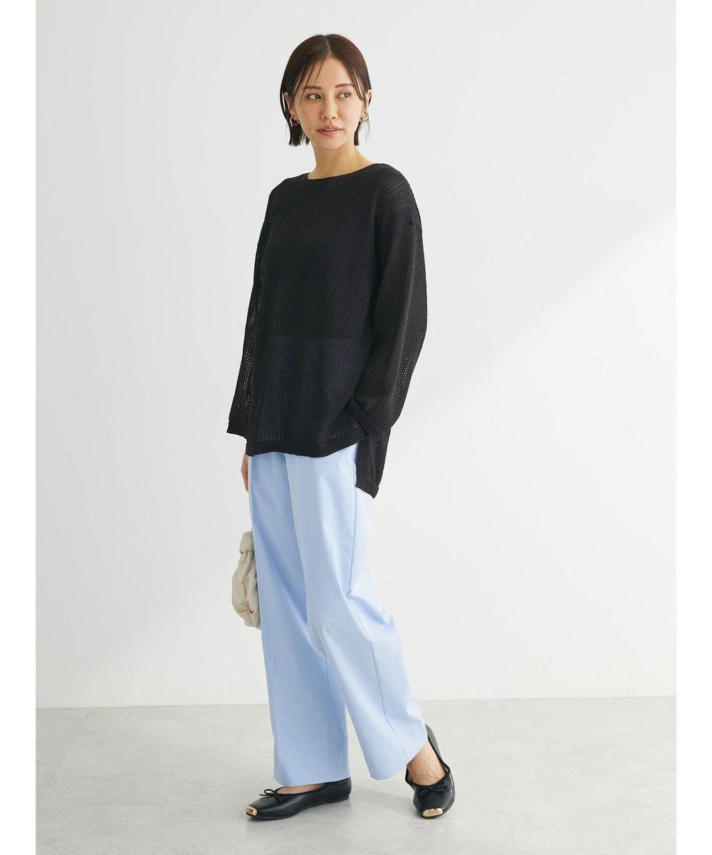 Green Parks メッシュニットプルオーバー 