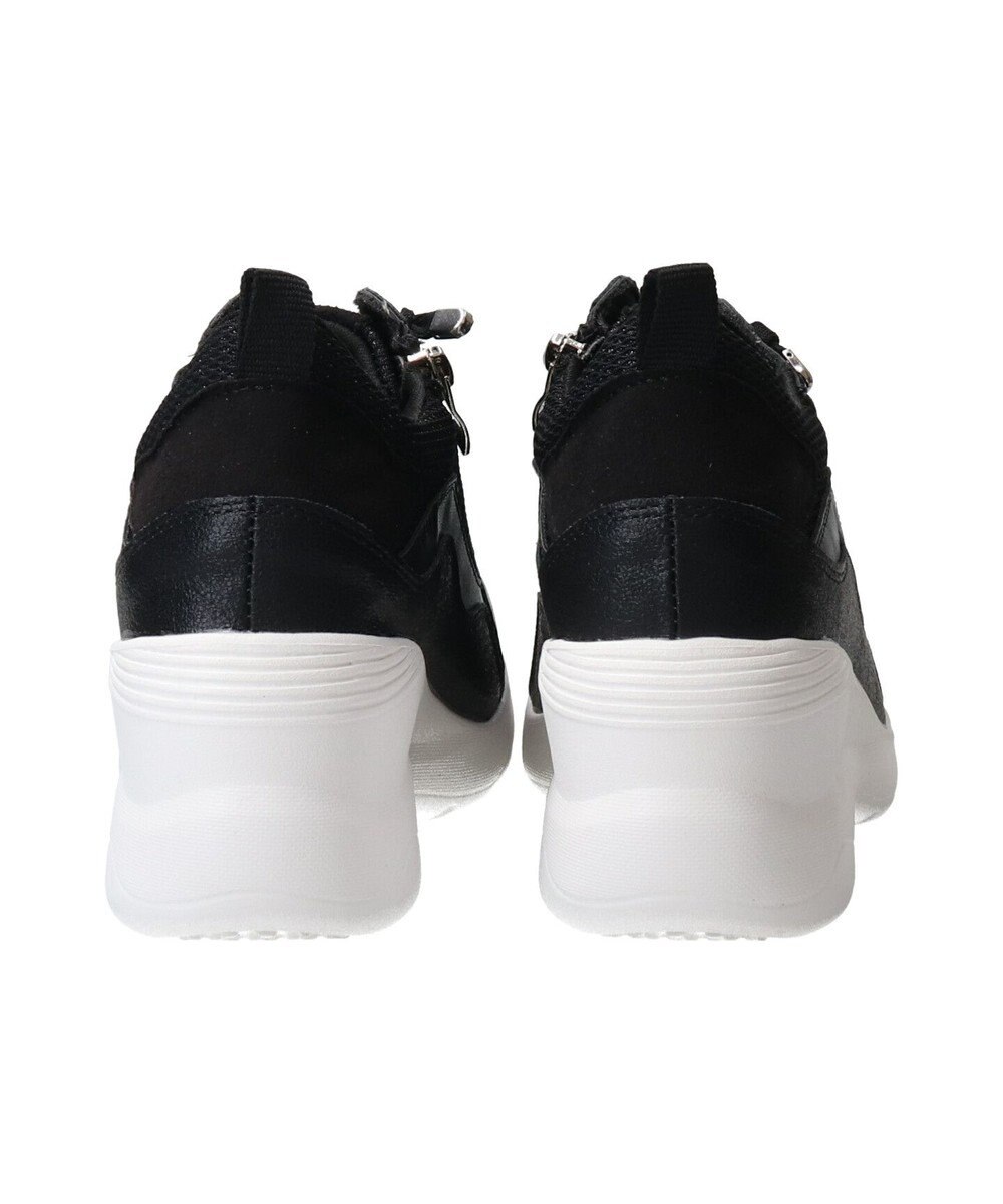 Bridget Birkin 【Round About】サイドジップヒールアップスニーカー 