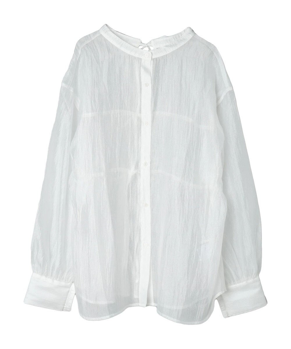 Green Parks ・ＥＬＥＮＣＡＲＥ　ＤＵＥ　シアーバックリボンチュニック 