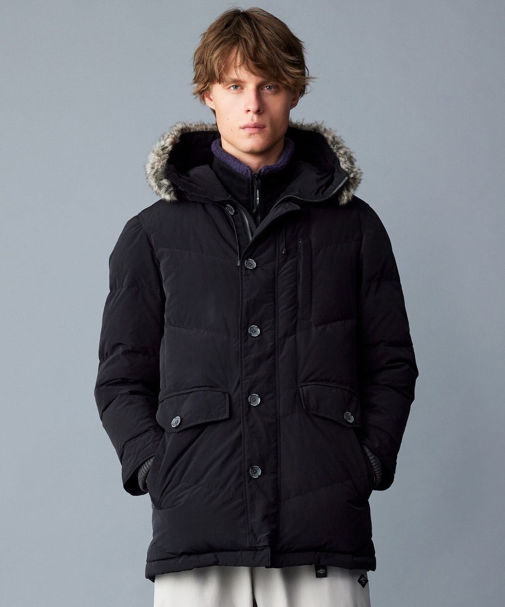 JOSEPH ABBOUD MOUNTAIN  【サスティナブル/ECO撥水/ECOファー/9ポケット/男女兼用】Pe/Nyピーチ ダウンコート 