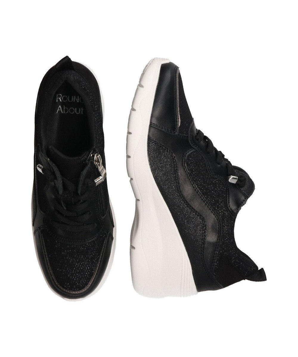 Bridget Birkin 【Round About】サイドジップヒールアップスニーカー 
