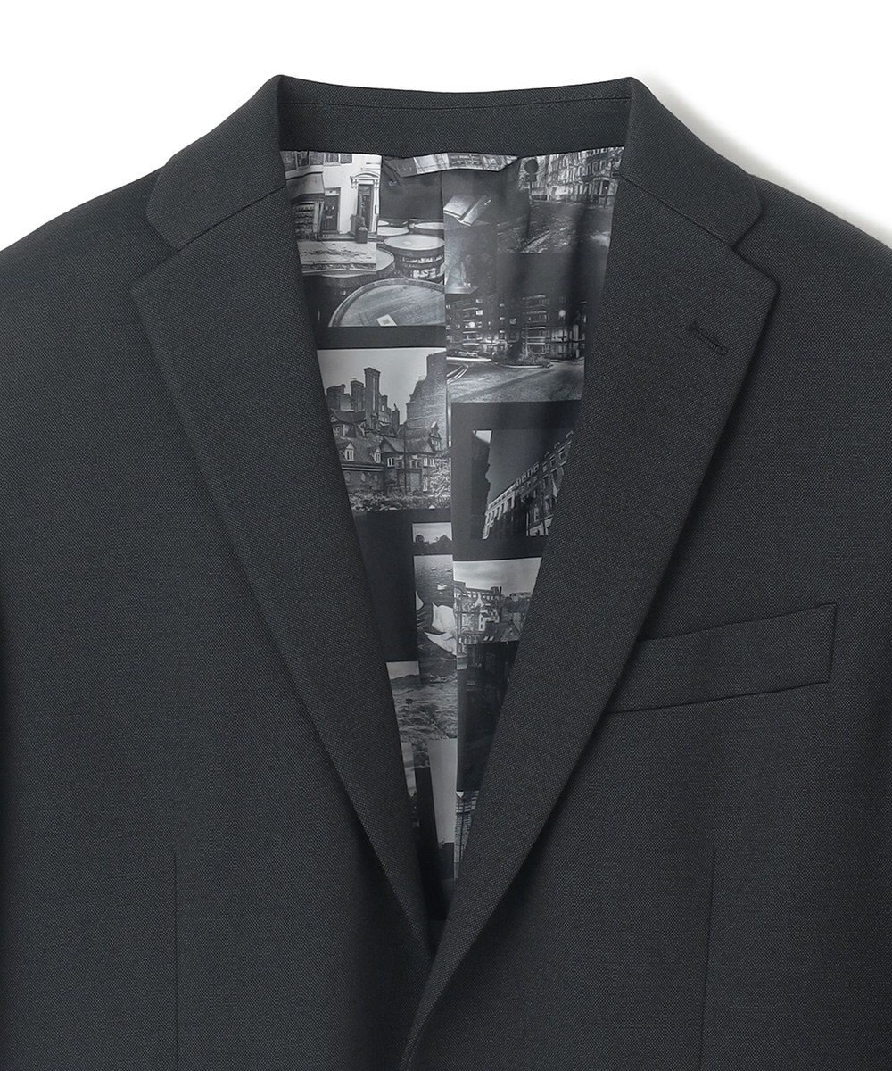 JOSEPH HOMME ウーステッドモックロディ ジャケット＜裏地：フォトコラージュプリント＞ 