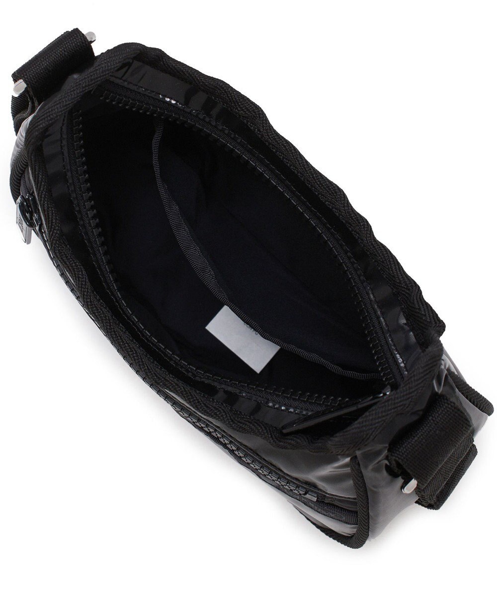 LeSportsac MINI HOBO CROSSBODY/ブラックシャイン 
