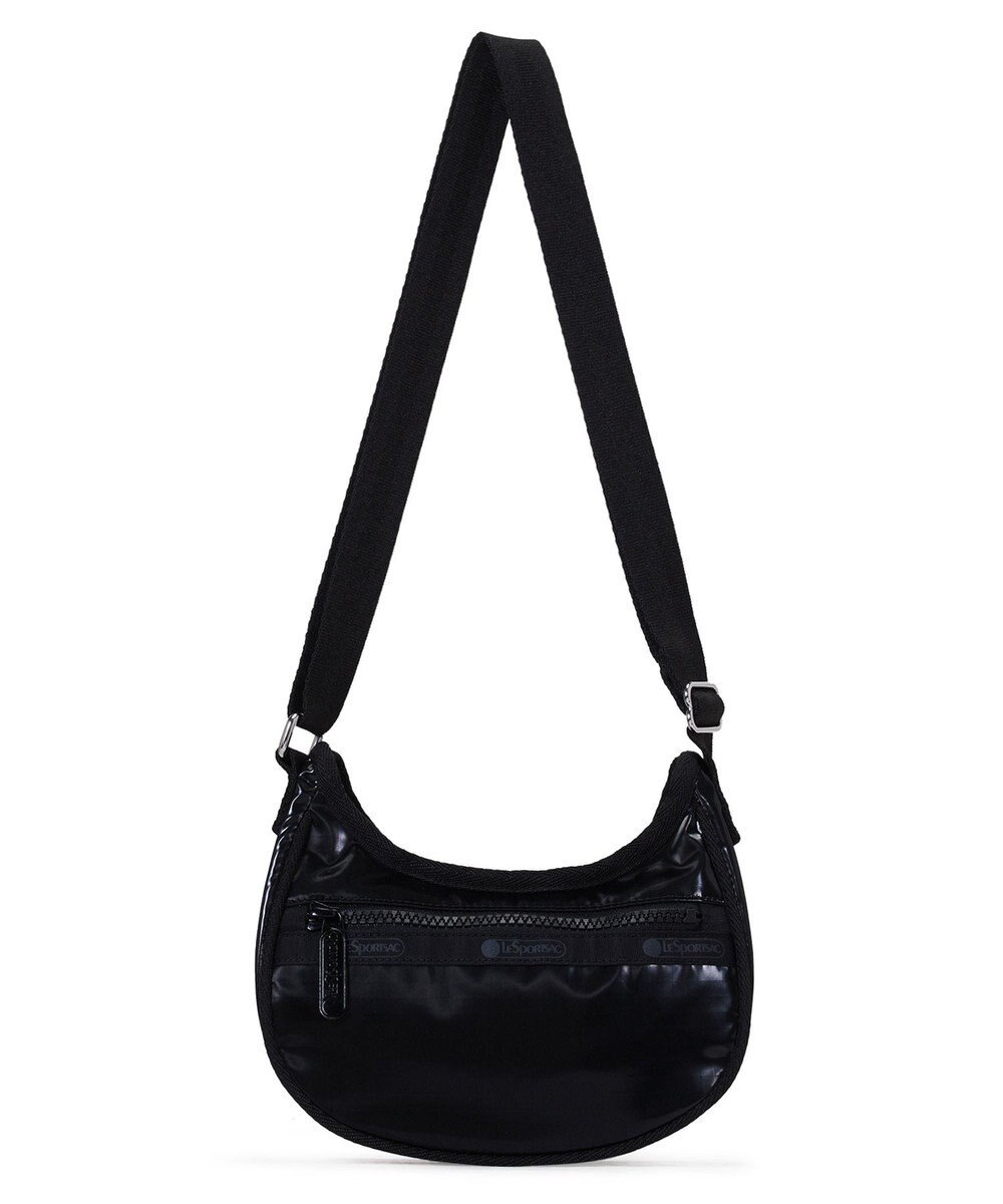 LeSportsac MINI HOBO CROSSBODY/ブラックシャイン 