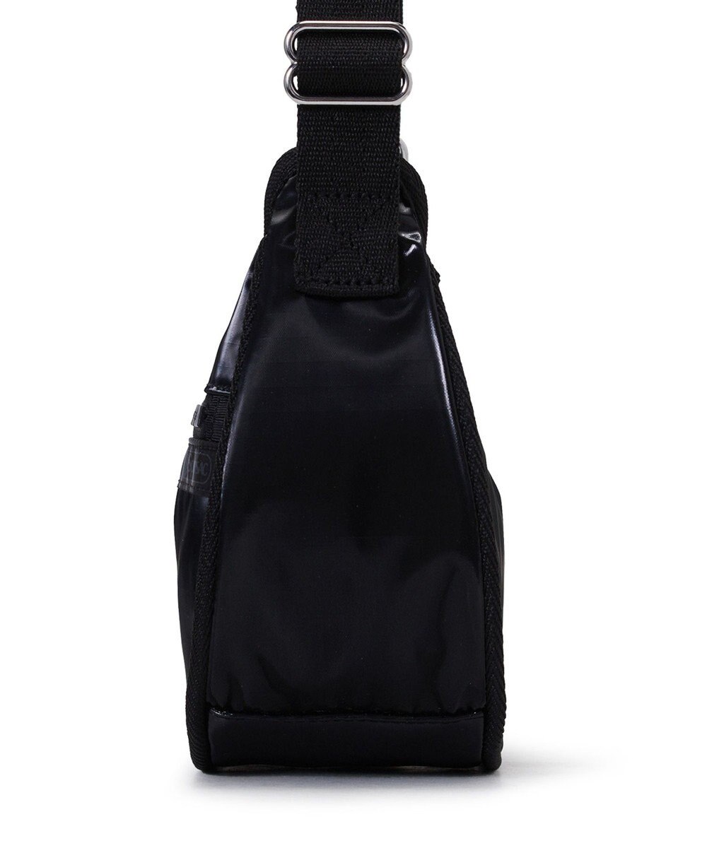 LeSportsac MINI HOBO CROSSBODY/ブラックシャイン 