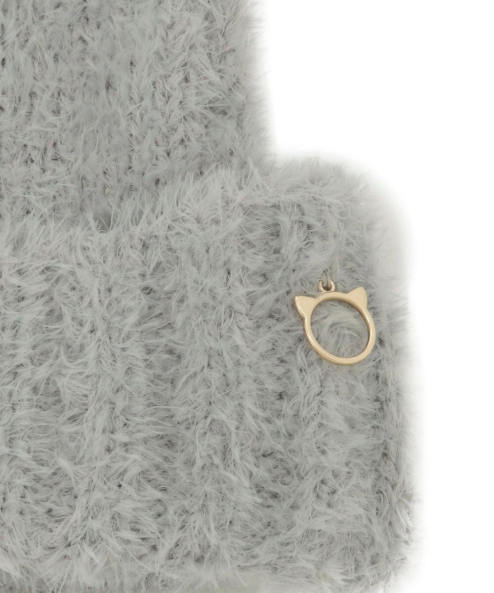 MOONBAT PAUL&JOE ACCESSOIRES(ポール&ジョー)ネコミミ シャギー ニット帽 