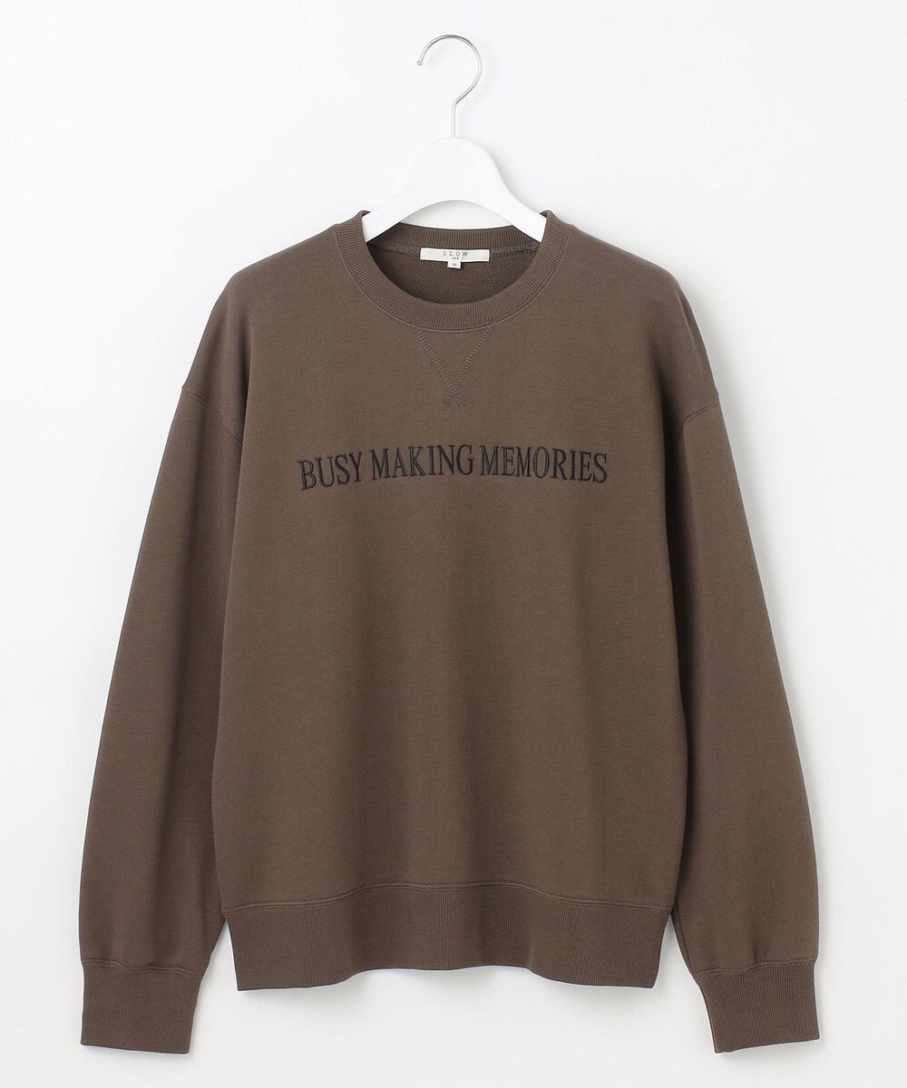 23区 L 【SLOW/一部店舗限定】ハイゲージテリー スウェット 