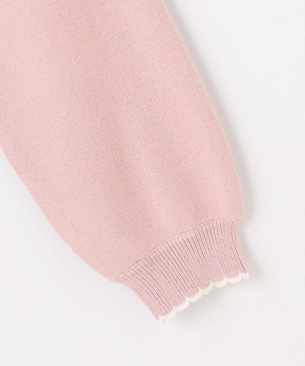 ANY KIDS 肩フリル しあわせタッチニット 