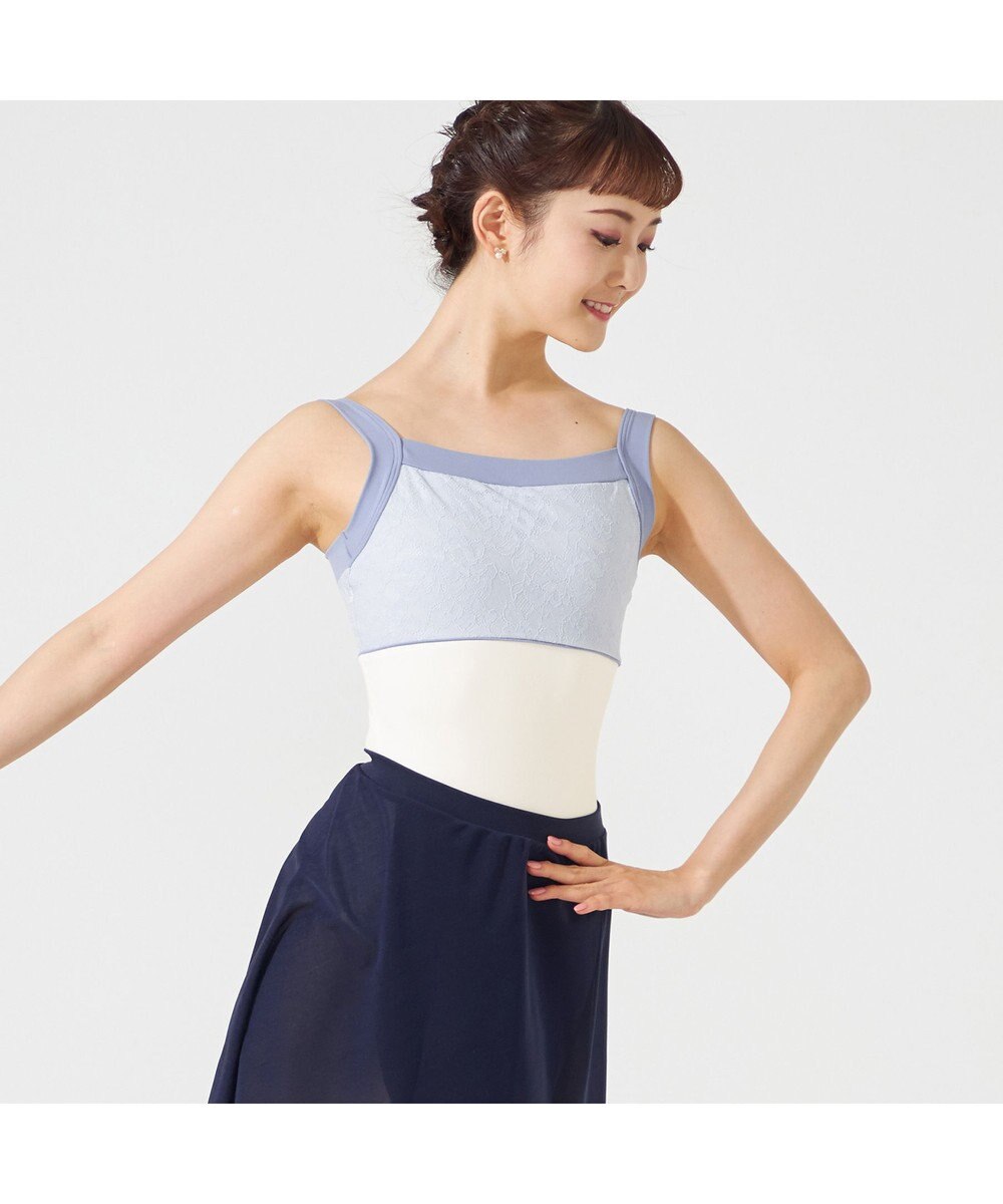 Chacott ノースリーブレオタード 