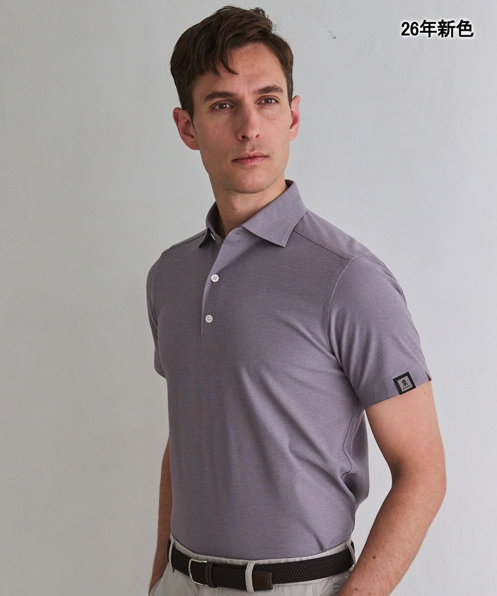 GOTAIRIKU 3年連続売上NO1/キングサイズ登場【仕事で着られる】キレイめ 鹿の子 BIZ ポロシャツ 