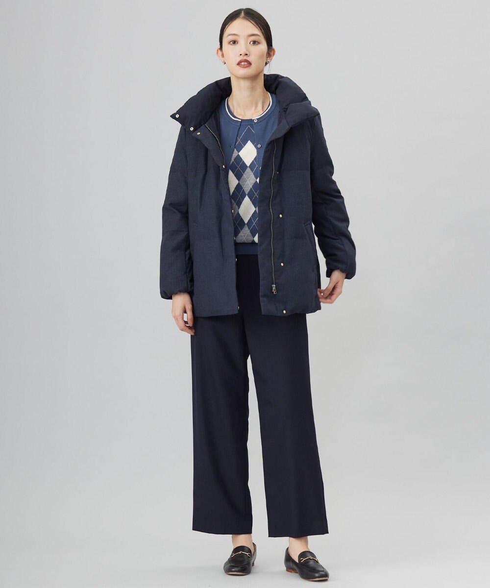 J.PRESS LADIES L 【洗える】アーガイル ツイン ニット 