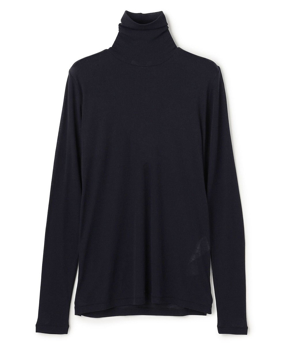 BEIGE， SORE / コットンシアーハイネックカットソー 