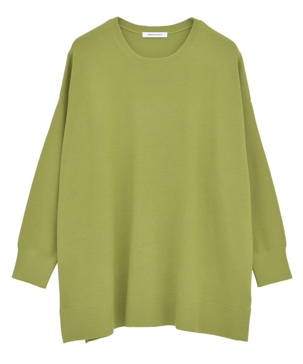 AMERICAN HOLIC バイパチロングニットプルオーバー 