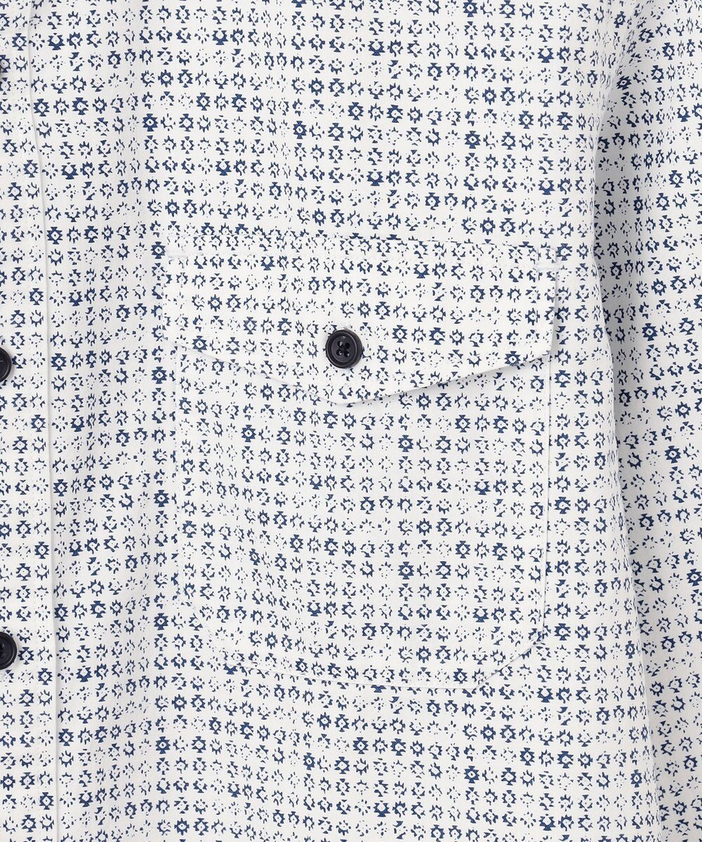 JOSEPH ABBOUD 【サスティナブル素材】テンセルプリント シャツ 