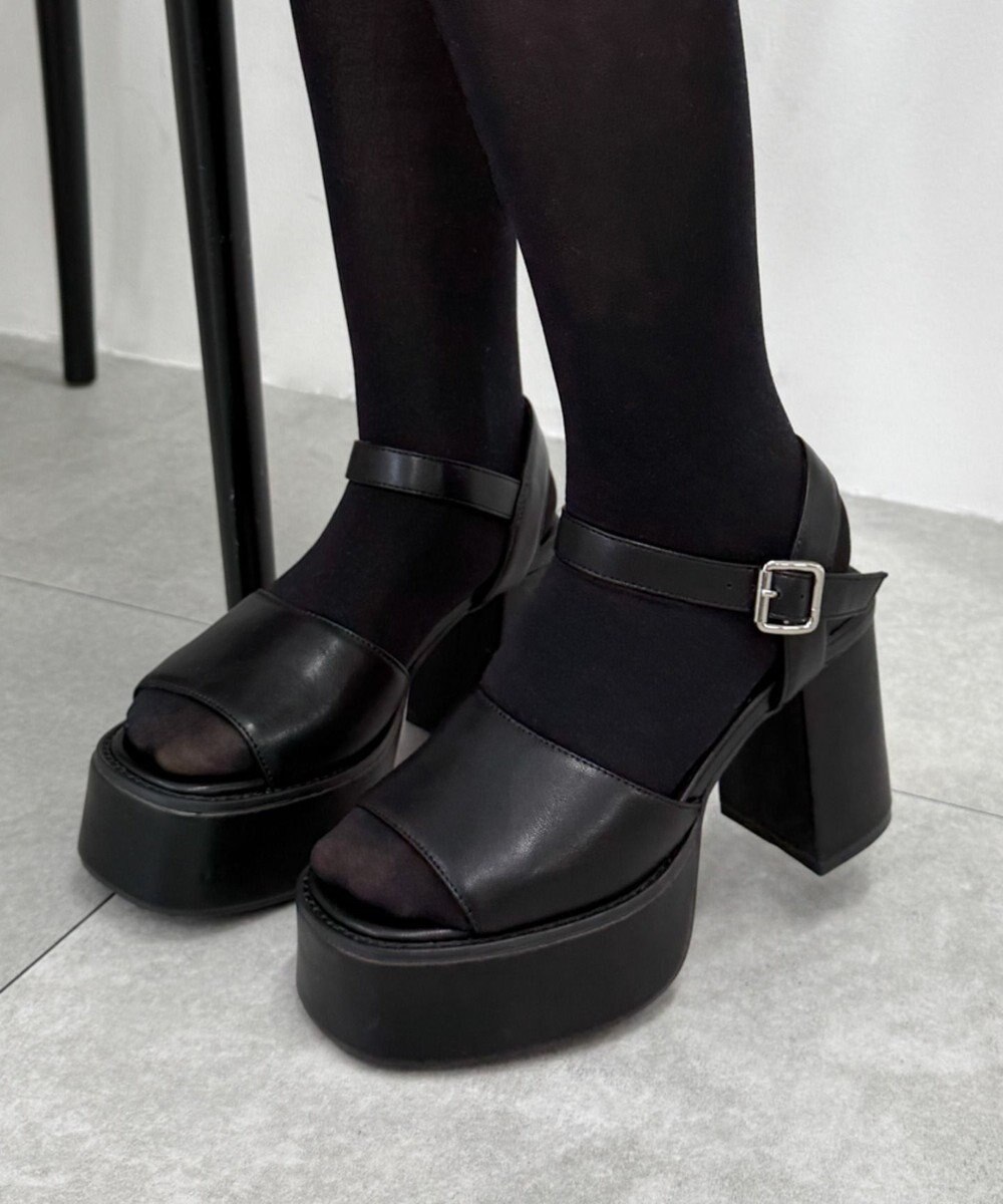 WEGO ヒールデザインサンダル 