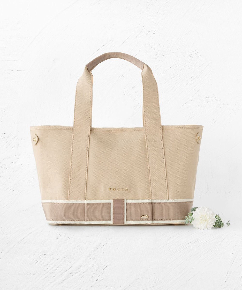 TOCCA CHELSEA OF RIBBON CANVASTOTE キャンバストートバッグ 